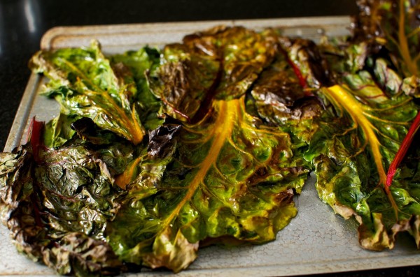 Roast Chard, fresh from the oven