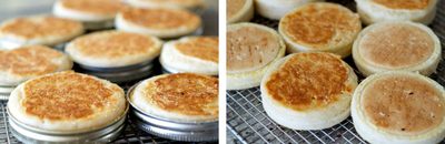 Just pop them out of the rings, and you have what they call an “English Muffin”, but I doubt the English deserve any credit at all. Damn imperialists.